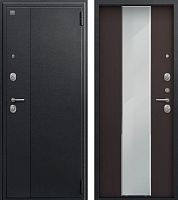 Центурион SEZAM А-04 Черный сатин-Тёмная лиственница (зеркало)